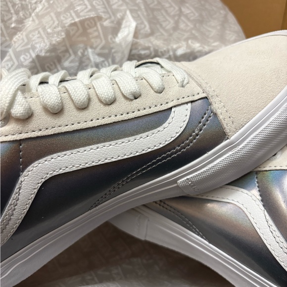 Vans Shoes - Vans Holographic Iridescent Rainbow Old Skools